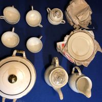 1lot tasse assiette Hollande Bavière + deux verres en cadeau