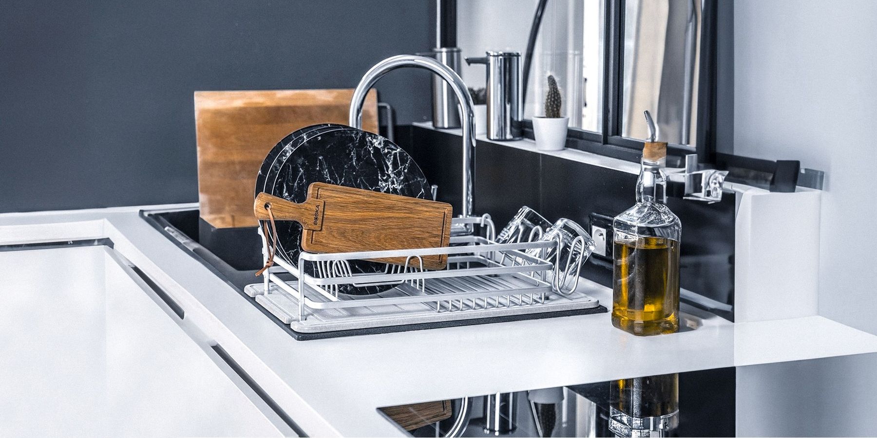 Elettrodomestici da cucina: Framma Geschirrabtropfgestell silber aus Kieselgur – Nuovo e nell'imballaggio originale da Dietlikon venduto da Salesmax 2