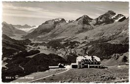 St. Moritz - Standseilbahn Muottas Muragl Bergstation