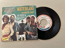 ABBA rare Frankreich Single Waterloo diff Cover Vogue Kult