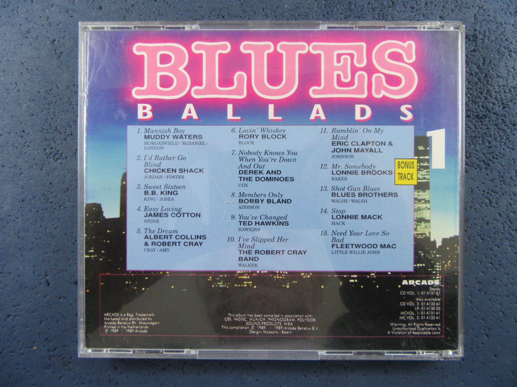 CD: BLUES BALLADS TV-CD – Usato da Ettingen venduto da Hausi4711 1