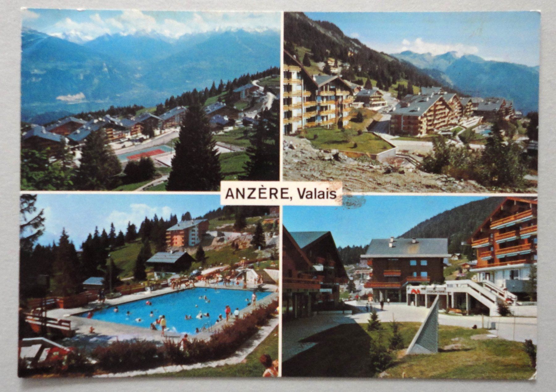 Cartoline postali: Anzère – Usato da Fétigny venduto da Billy2miny