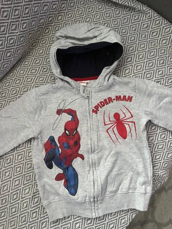 Marvel Spiderman Regenjacke Für Jungen - Wasserabweisende Superheldenjacke Mit Kapuze
