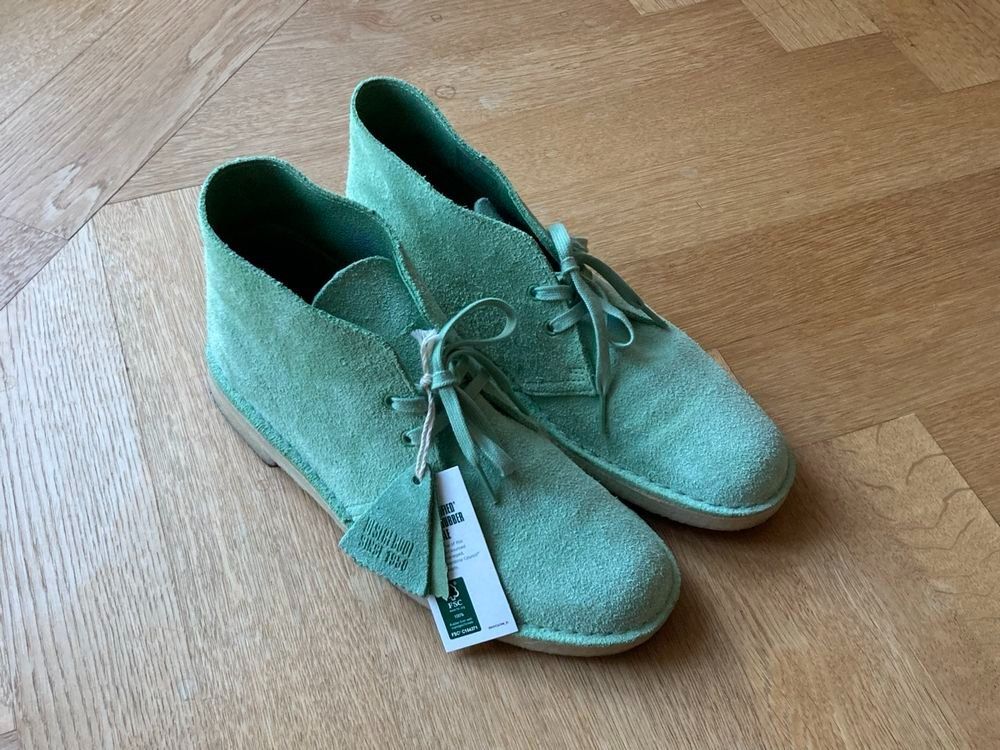 Clarks Chaussures hommes: Schuhe CLARKS - Hellgrün - 41.5 - NW - Fr. 30.-- – Neuf (Voir description) à Luzern par miocarobabbonetoscan 1