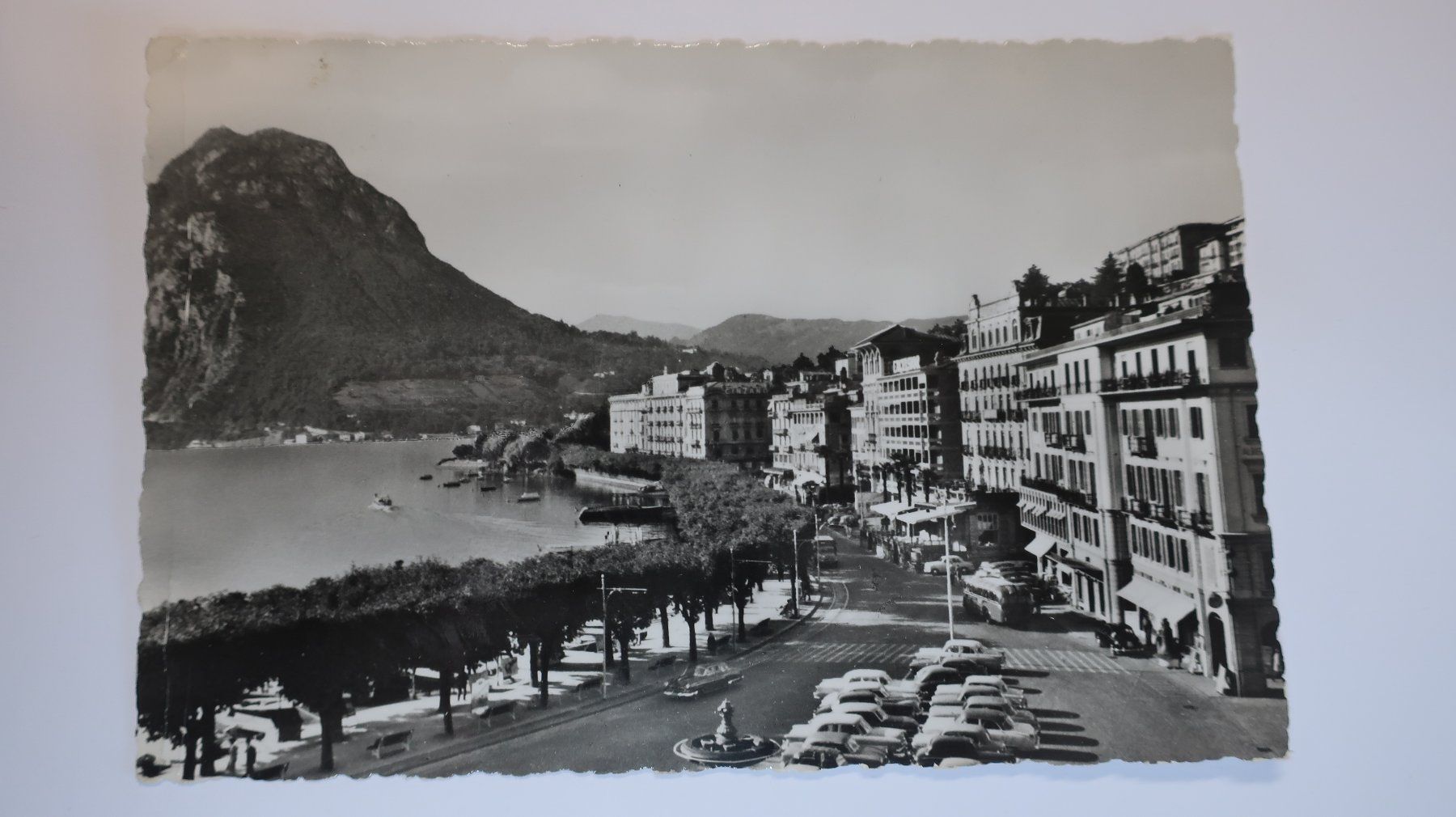 Ansichtskarten: Lugano 1964 – Gebraucht aus Cormoret von Pascalll2001 3