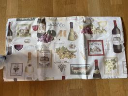 Wine vinyl tablecloth "Wine Cellar".. Beautiful wine moti