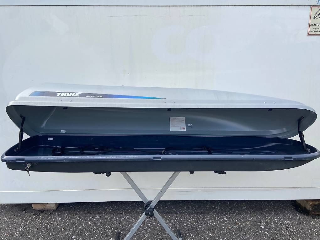 Box da tetto: Dachbox Thule Alpine 500 mit oder ohne Dachträger – Usato da Leuzigen venduto da Doppelrad 2