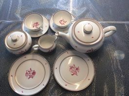 Langenthal Teeservice handbemalt