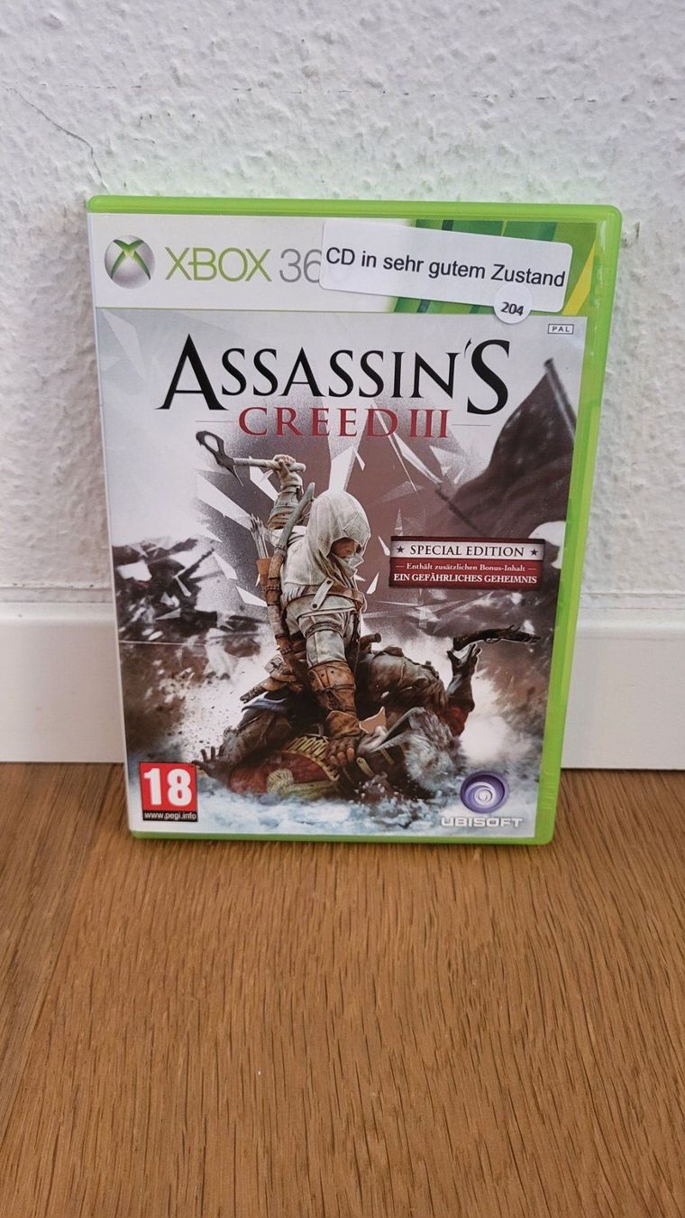 Microsoft Giochi: Xbox 360 - Assassins Creed 3 – Usato da Münsingen venduto da DigitaleSpielecke