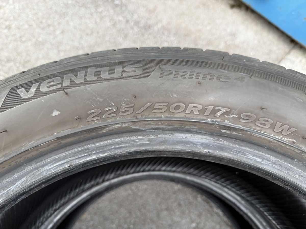Hankook Pneumatici & Ruote complete: 2X225/50R17 Hankook Sommer 2023 – Usato da Mollis venduto da BSL10 4