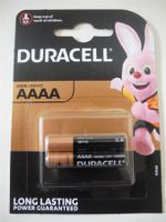 Duracell AAAA Long Lasting, LR8D425 Ablaufdatum: 2026