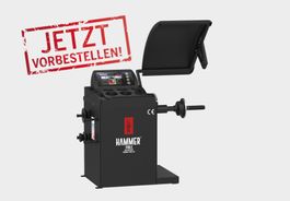 HALBAUTOMATISCHE RADAUSWUCHTMASCHINE