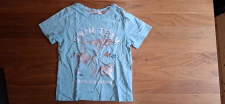 H&M T-Shirt, Gr. 98/104, guter Zustand, Sommer, Haie🦈