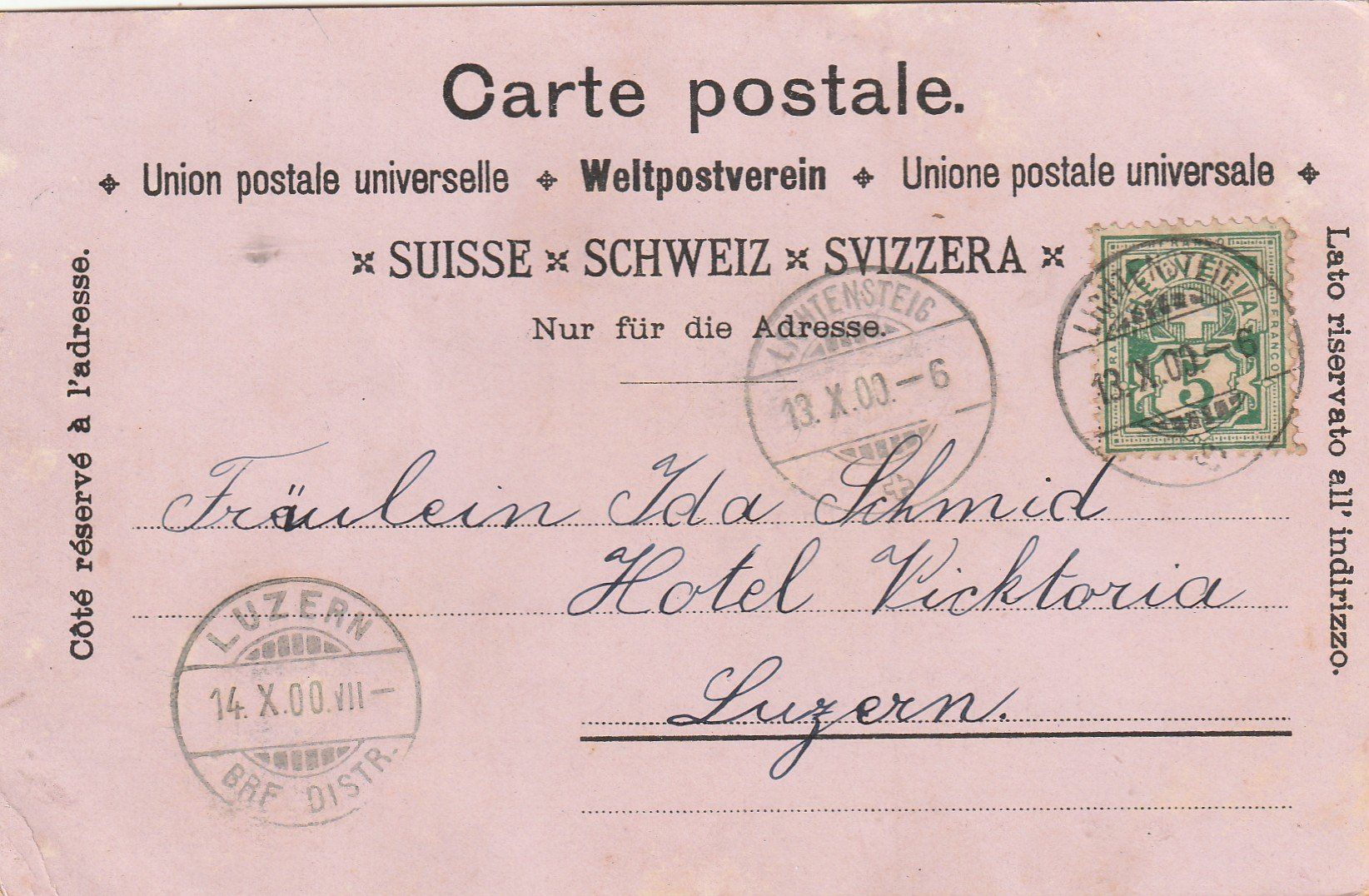 Cartoline postali: AK  Gruss aus Lichtensteig  Litho 1900 – Usato da Rupperswil venduto da Ema10 1