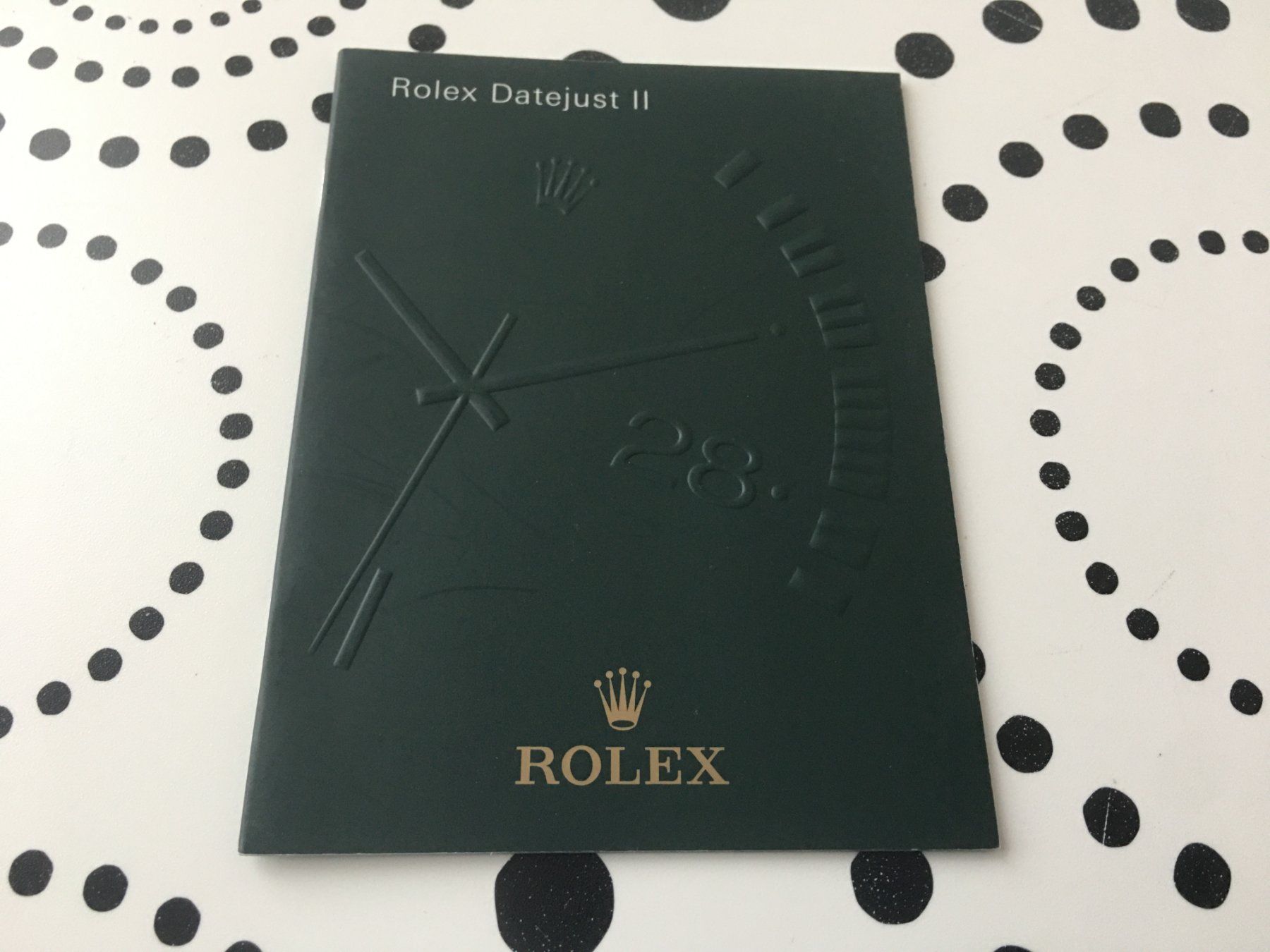 Rolex Documents: ROLEX - DATEJUST II - OPERATING INSTRUCTIONS ENG 2010 !!! – D'occasion à Epalinges par dream-watch