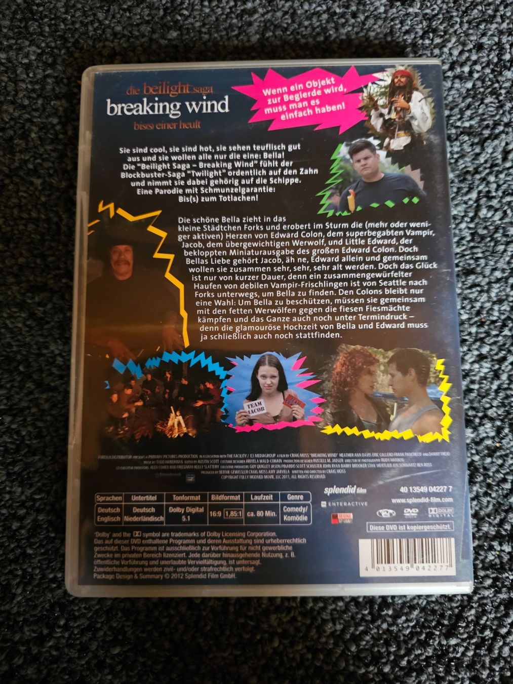 Tutti i DVDs: BREAKING WIND (13394) – Usato da Ruswil venduto da M71 1