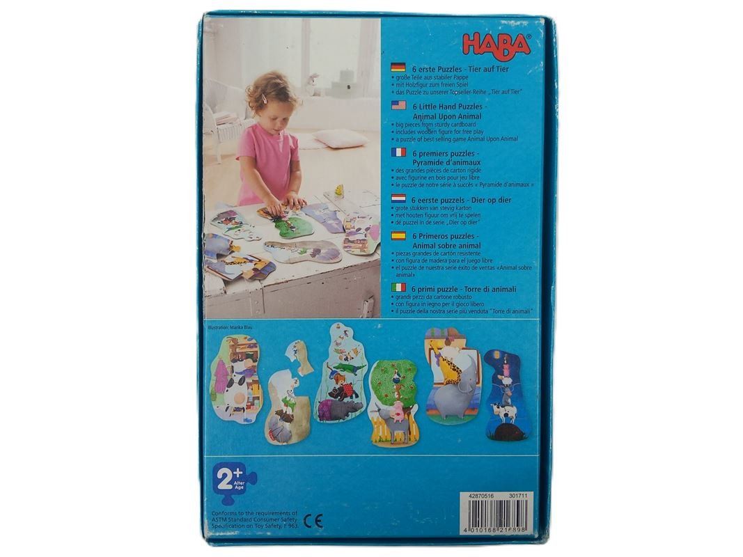 Haba Puzzle: HABA Tier auf Tier Puzzles – Usato da Hünenberg venduto da Restwert_Zug 4