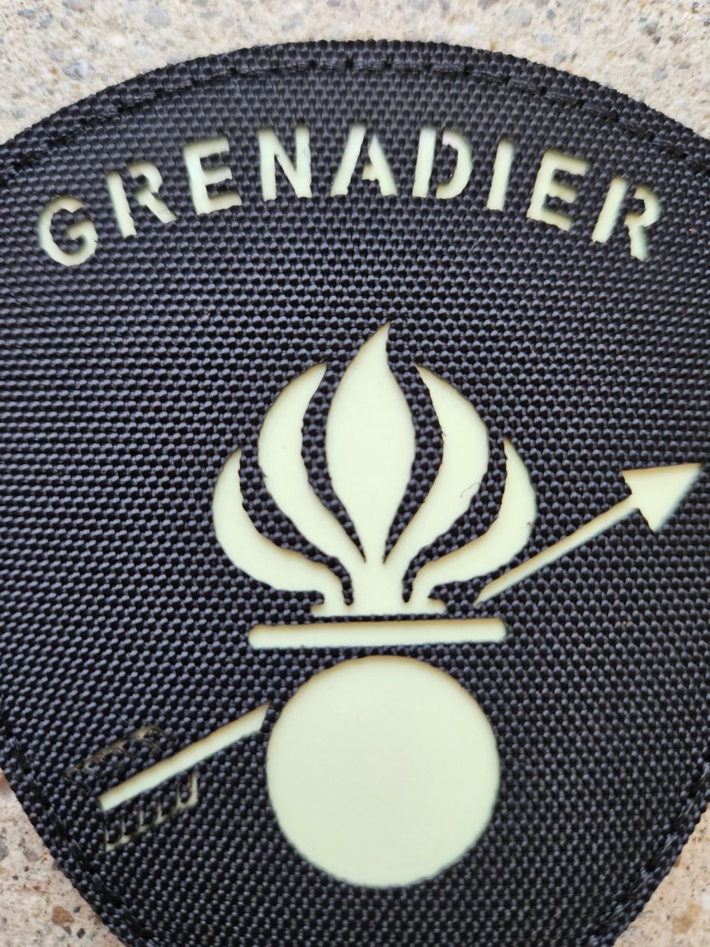 Schweizer Armee Plaketten & Abzeichen: ***Badge Grenadier Isone KSK Leuchtend mit klett*** – Neu und originalverpackt aus Riedholz von fr_sIruP 2