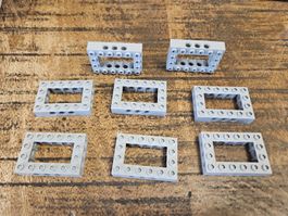 lego 32531 lot de 8 pièces Light Bluish Gray Technic,