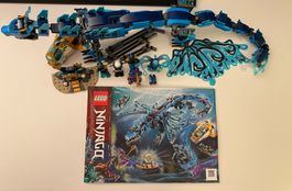 Lego Ninjago 71754 Wasserdrache gebraucht komplett