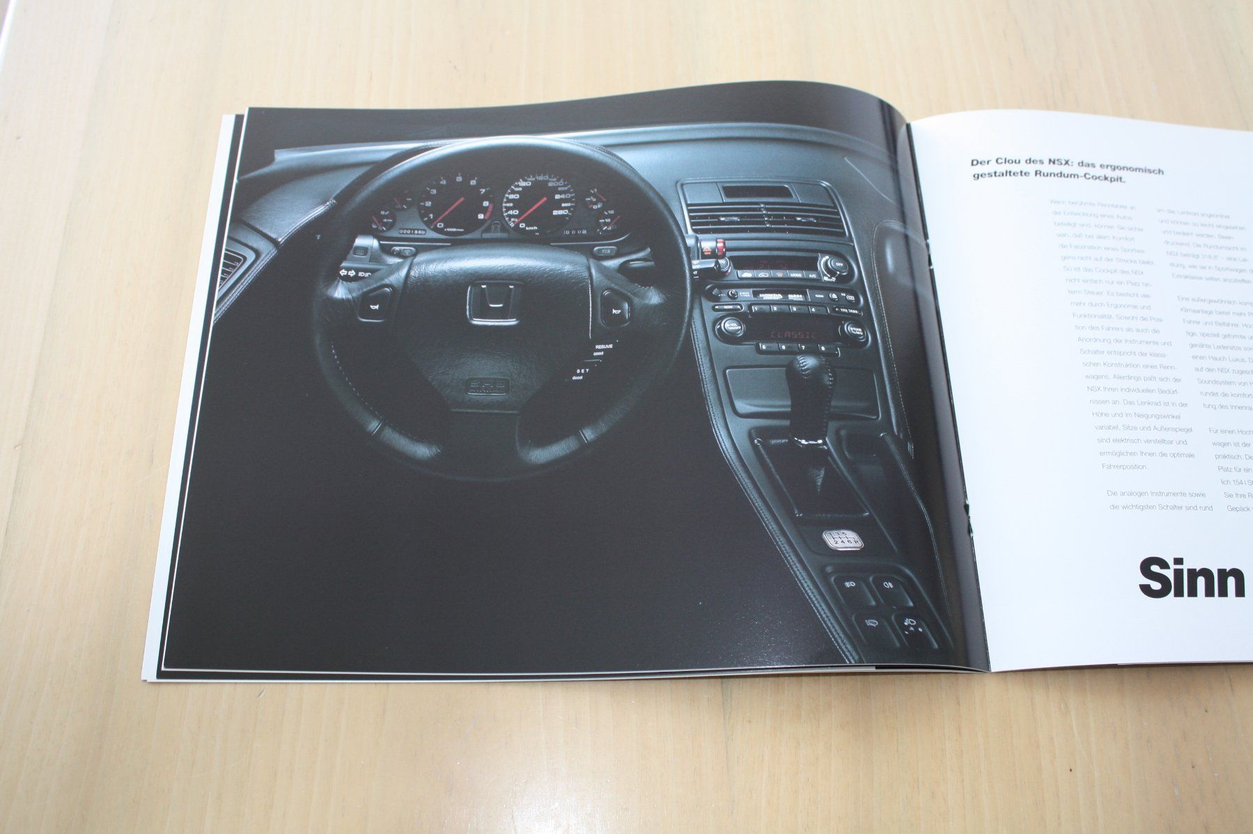Honda Documenti: Honda NSX Prestige Prospekt 6.1997 – Usato da Wikon venduto da erwin400 5