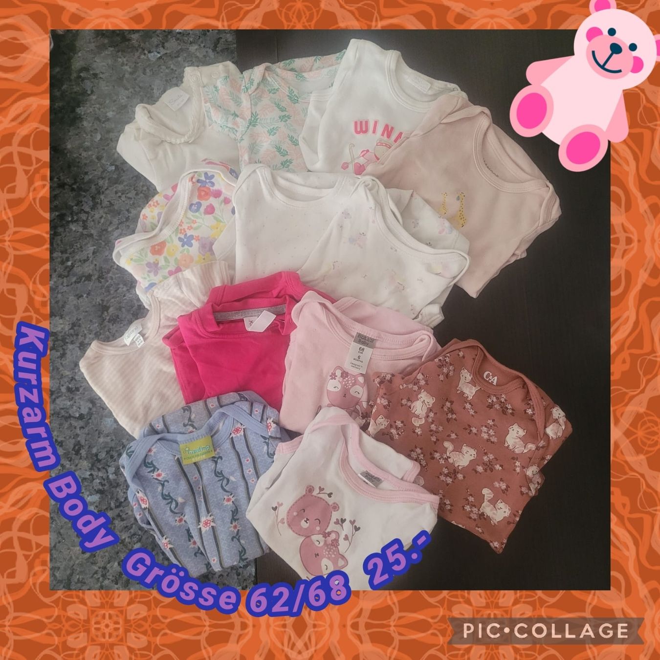 Lotti & Set di vestiti: kurzarmbodys 62/68 – Usato da Bäriswil BE venduto da Simon_Kreativwelt