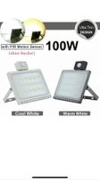 +LED Fluter mit Bewegungsmelder 100W Warmweiss