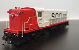 BOWSER:DC: DIESELLOK SOO LINE 395 / 23206 TOP/OVP
