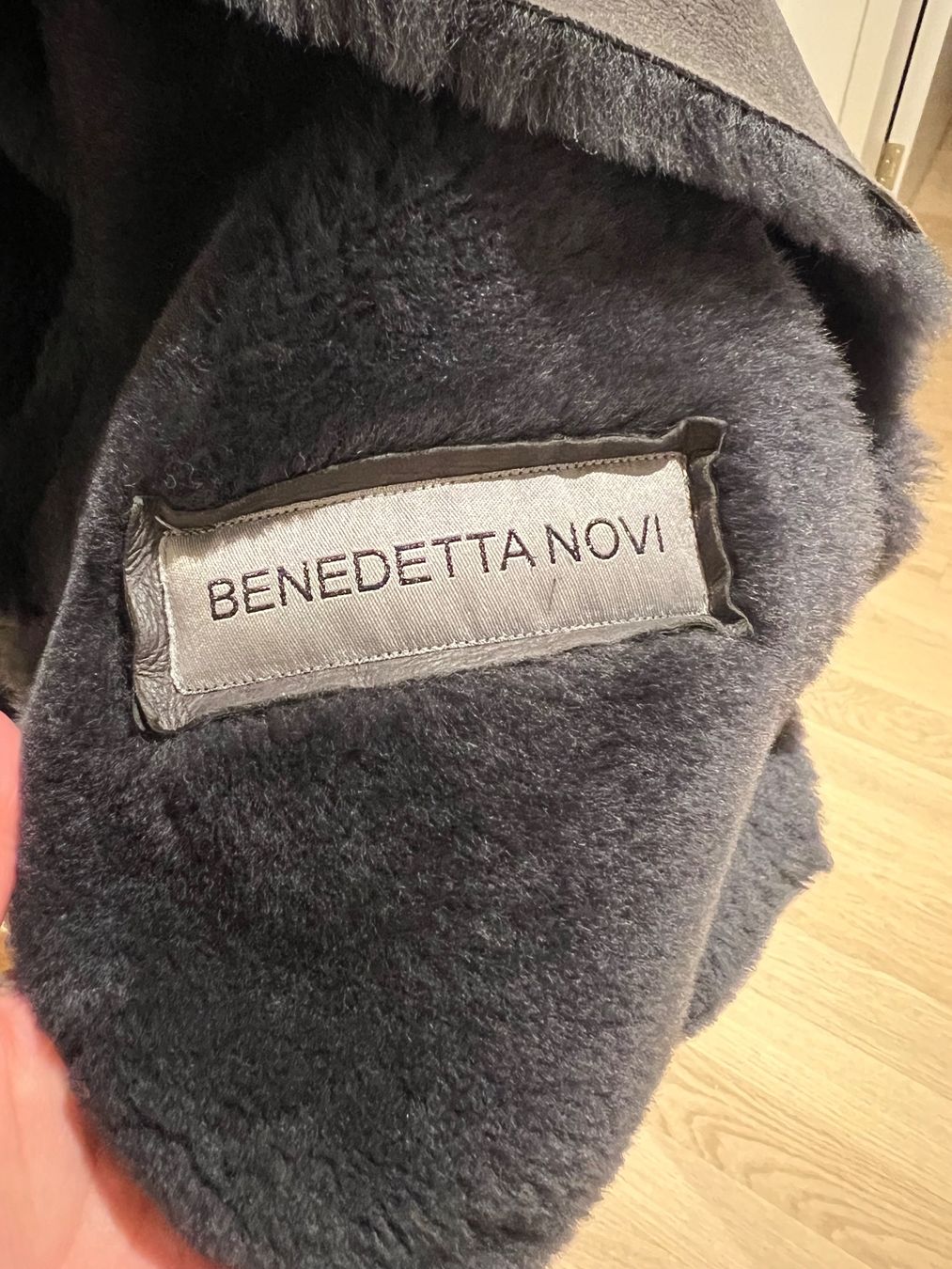 Giacche: Shearling / Lammfell Jacke grau – Nuovo (secondo la descrizione) da Wettingen venduto da Lamadeux 2