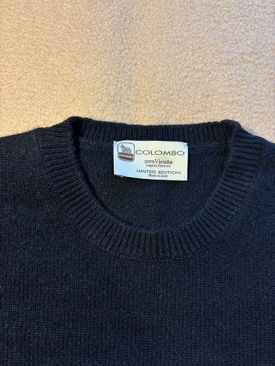 Extremely rare, exceptional Colombo sweater 100% vicuna NEW