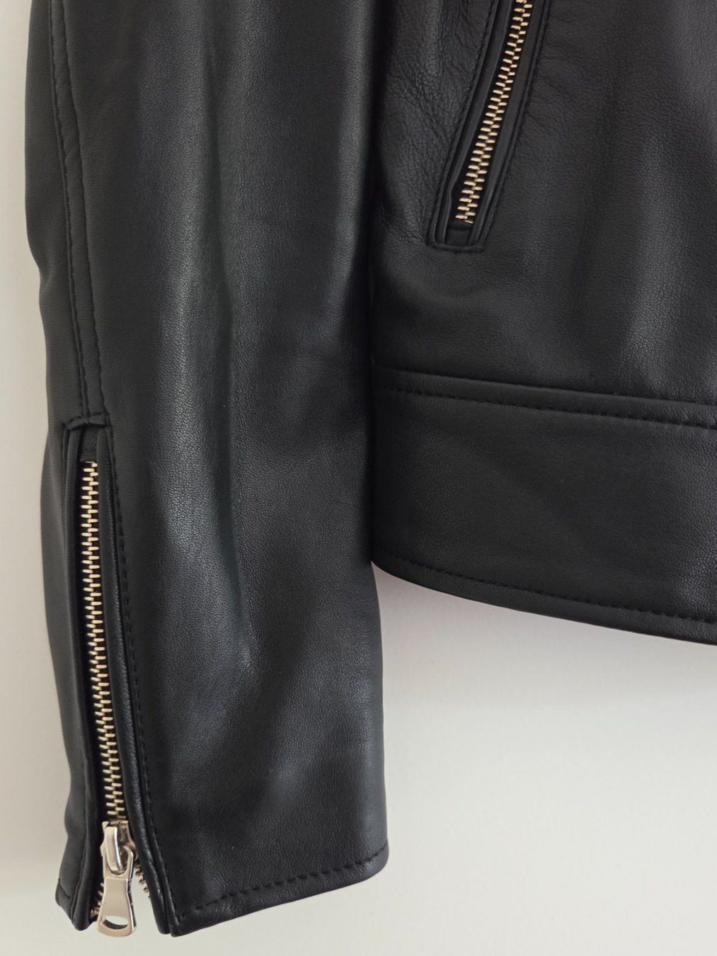 Massimo Dutti Vestes: Sehr schöne Massimo Dutti Lederjacke – D'occasion à Thun par angerber 4