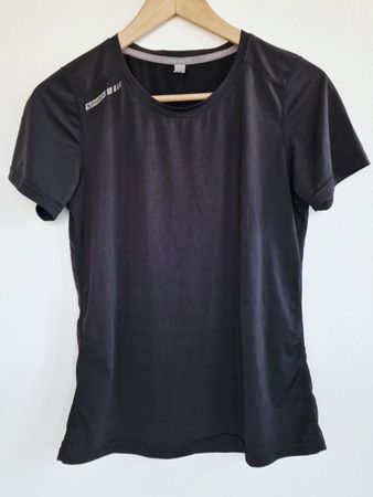Luftiges Damen T-Shirt Fashion Sports Gr. M Schwarz