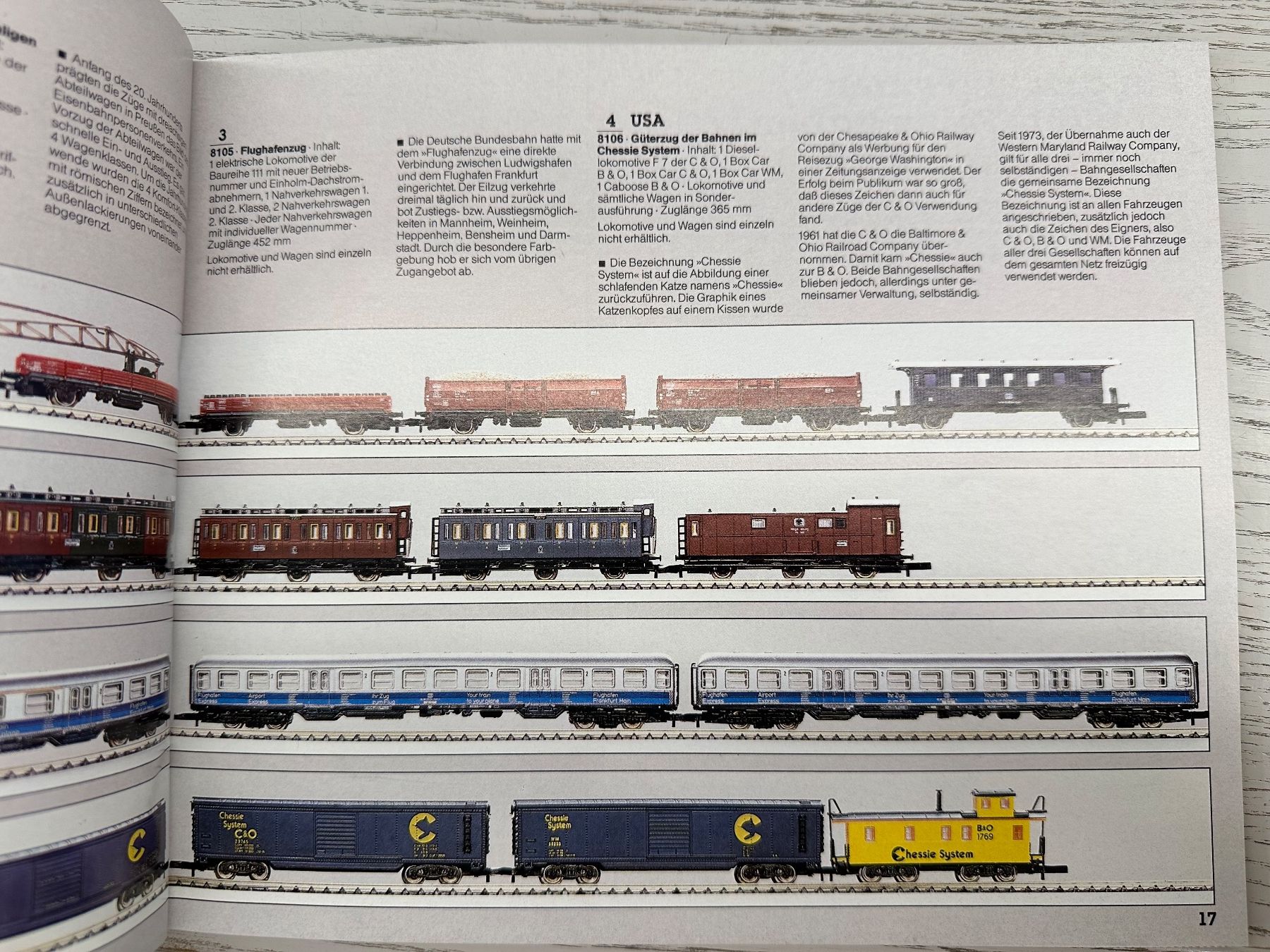 Märklin Modellini di ferrovie: Märklin z Katalog 1984/85 – Usato da Lupsingen venduto da New-Haven 2