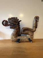 Indonesische Naga Holzfigur