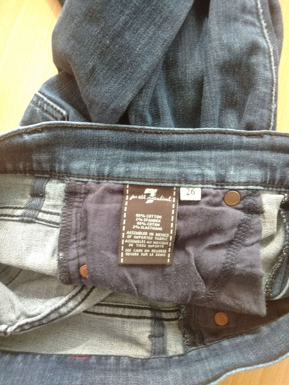 Jeans: SEVEN High Waist Gr. 26 – Gebraucht aus Romanshorn von milenva 3