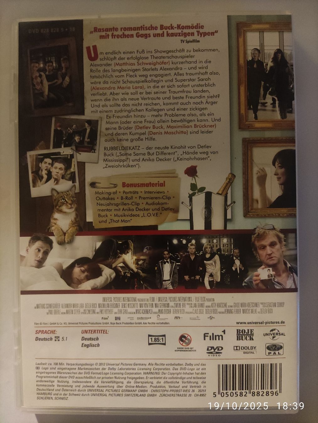Tutti i DVDs: Rubbel die Katz – Usato da Basel venduto da Alacant 1