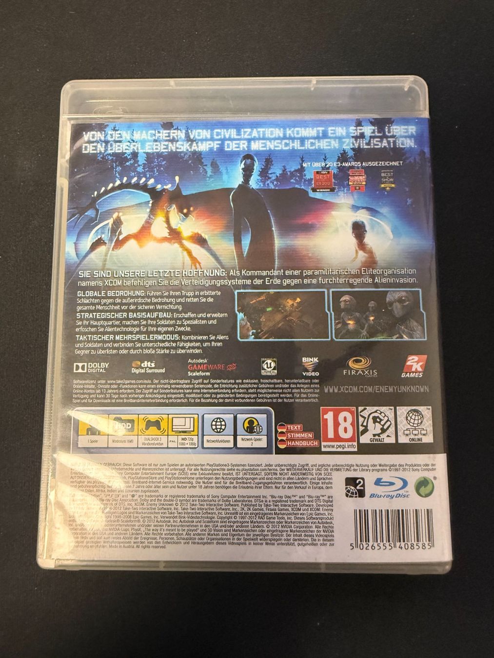 Sony Giochi: Xcom Enemy Unknown - PS3 – Usato da Pont-de-la-Morge venduto da Darfal 2