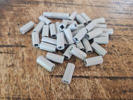 lego 6538c lot de 40 pièces Light Bluish Gray Technic, Axle
