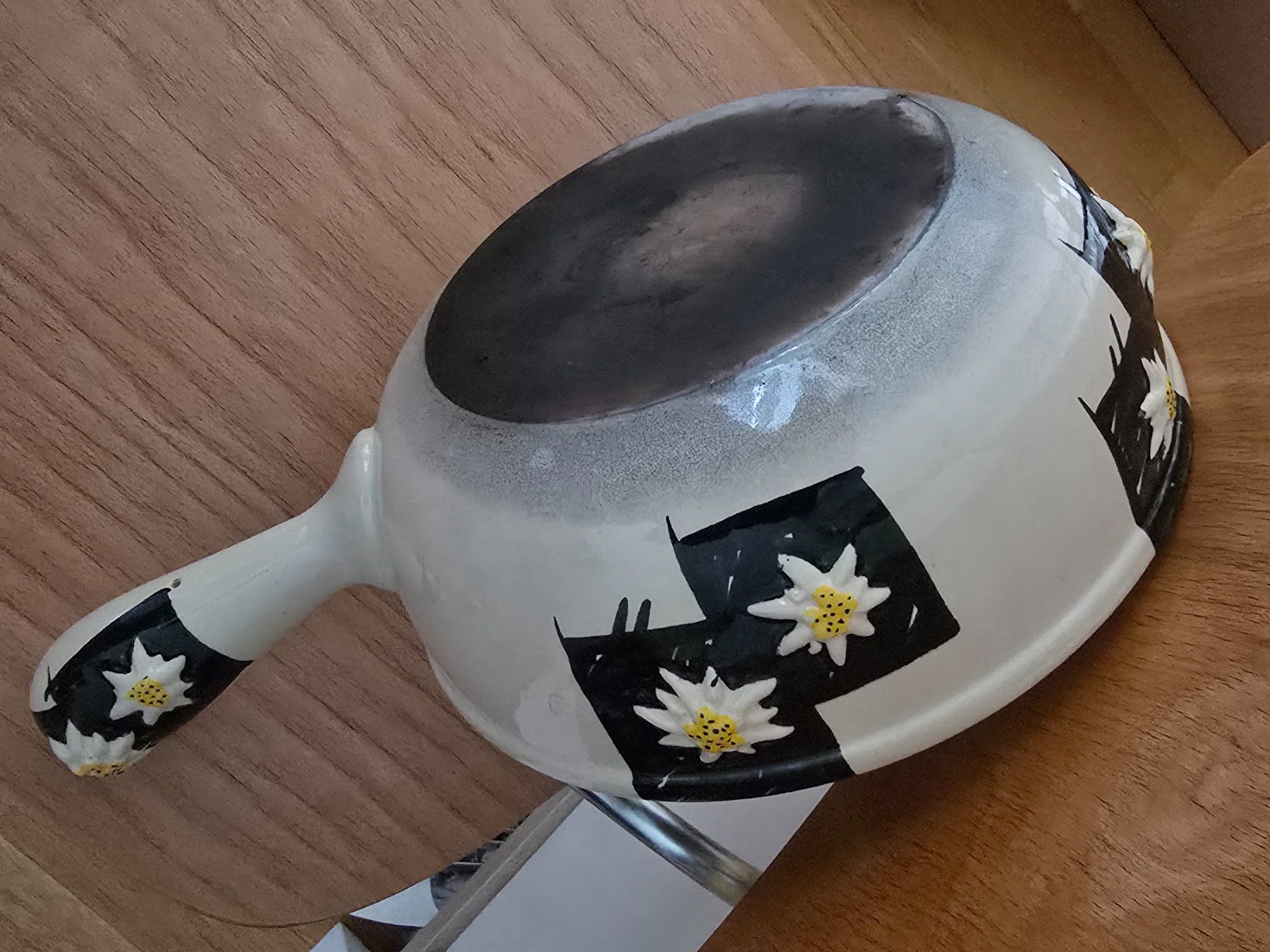 Küchengeräte: Keramik-Caquelon "Käse-Fondue" von Spring – Gebraucht aus Rafz von Domimir 4