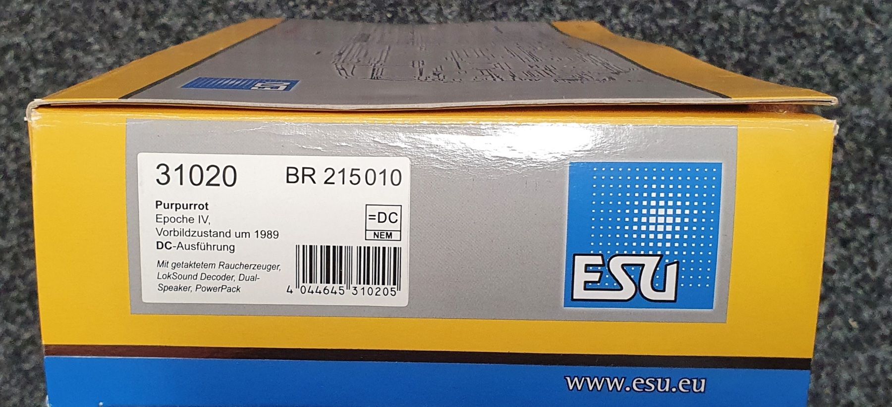 Esu Modelleisenbahnen: BR 215, DB, ESU 31020, DC – Gebraucht aus Loveresse von FIFILOULOU 4