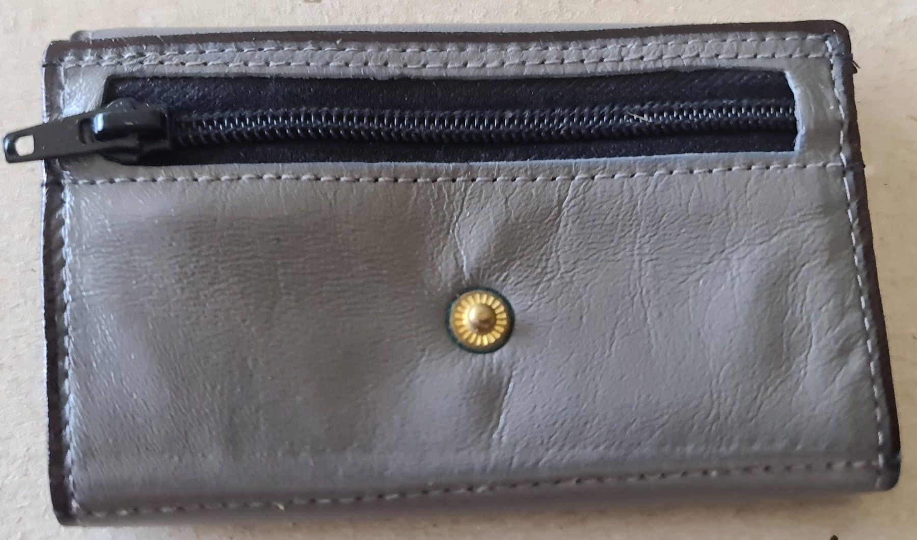 Schlüsselanhänger & - bänder: Schlüsseltasche Leder Schlüsselmäppchen Grau – Neu (gemäss Beschreibung) aus Uerkheim von Kaufoption 2