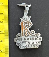 The RALEIGH NOTTINGHAM ENGLAND, Velo -Steuerkopfschild