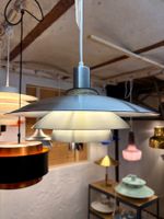 Jeka Dänische Deckenlampe 80er ähnl. Louis Poulsen Vintage