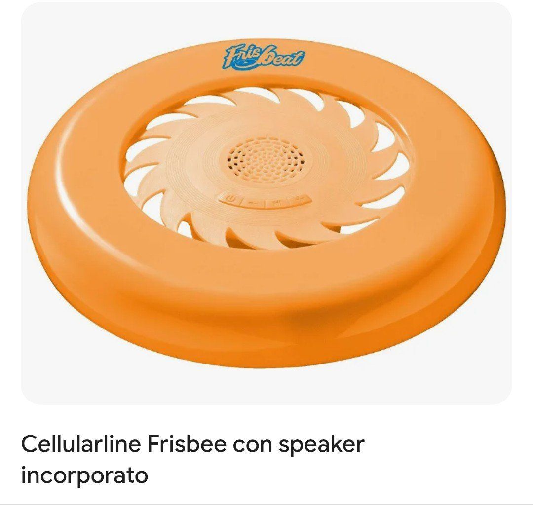 Giocattoli: Frisbee Cellularline con speaker Bluetooth - Estate! – Usato da Wetzikon ZH venduto da GUAIO