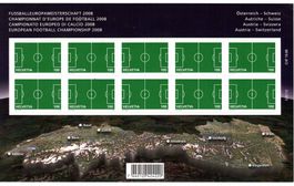 Feuillet Championnat d'Europe de Football 2008