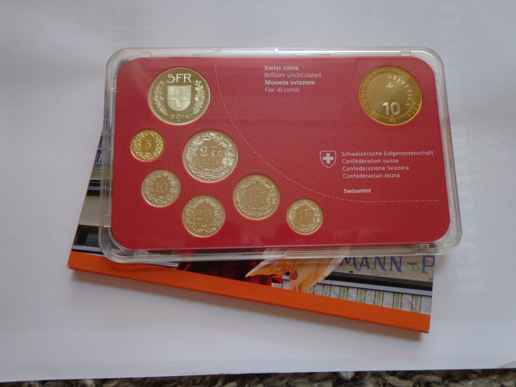 Alle Münzen: Münzsatz 2014 Gansabhauet - FDC – Neu und originalverpackt aus Pully von UCA01 1