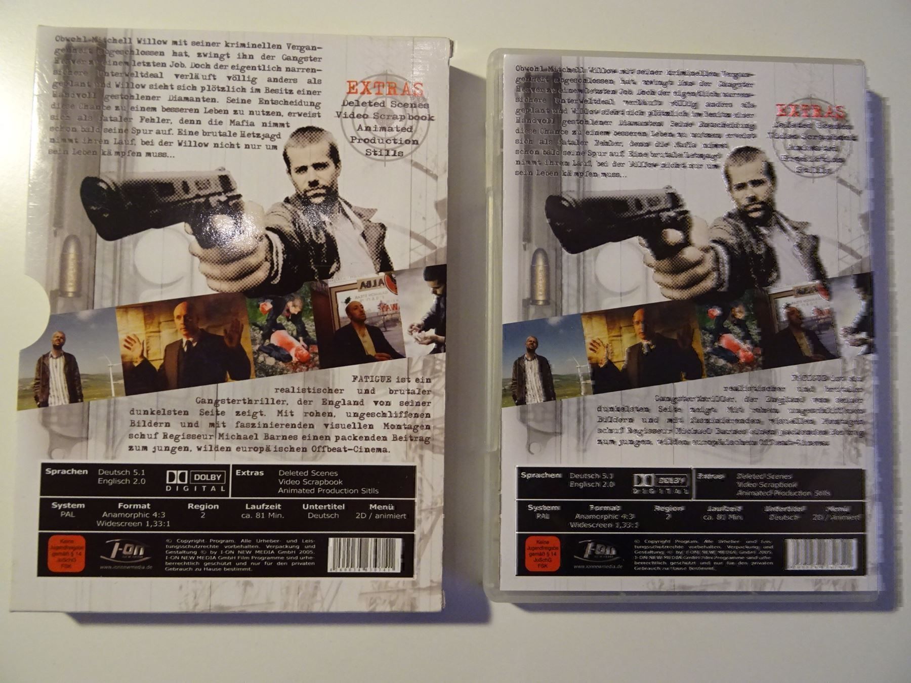 Alle DVDs: Fatigue – Gebraucht aus Erstfeld von Mario_boe0 2
