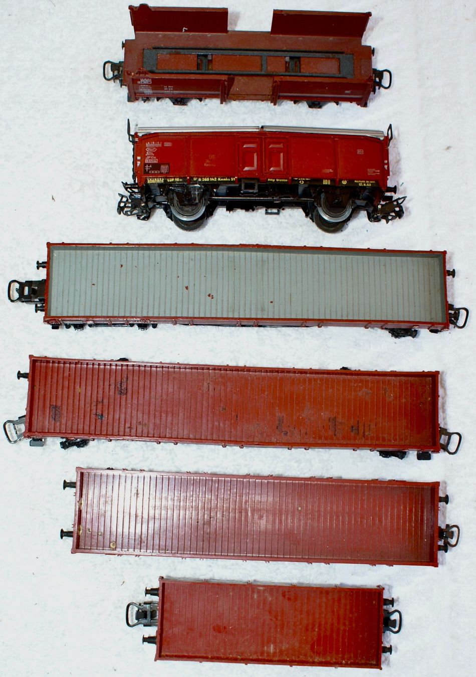 Märklin Modellini di ferrovie: Lot de 6 wagons Marklin – Usato da Morrens VD venduto da alain50