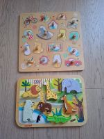 Puzzle Set mit Kinder und Tiermotiven