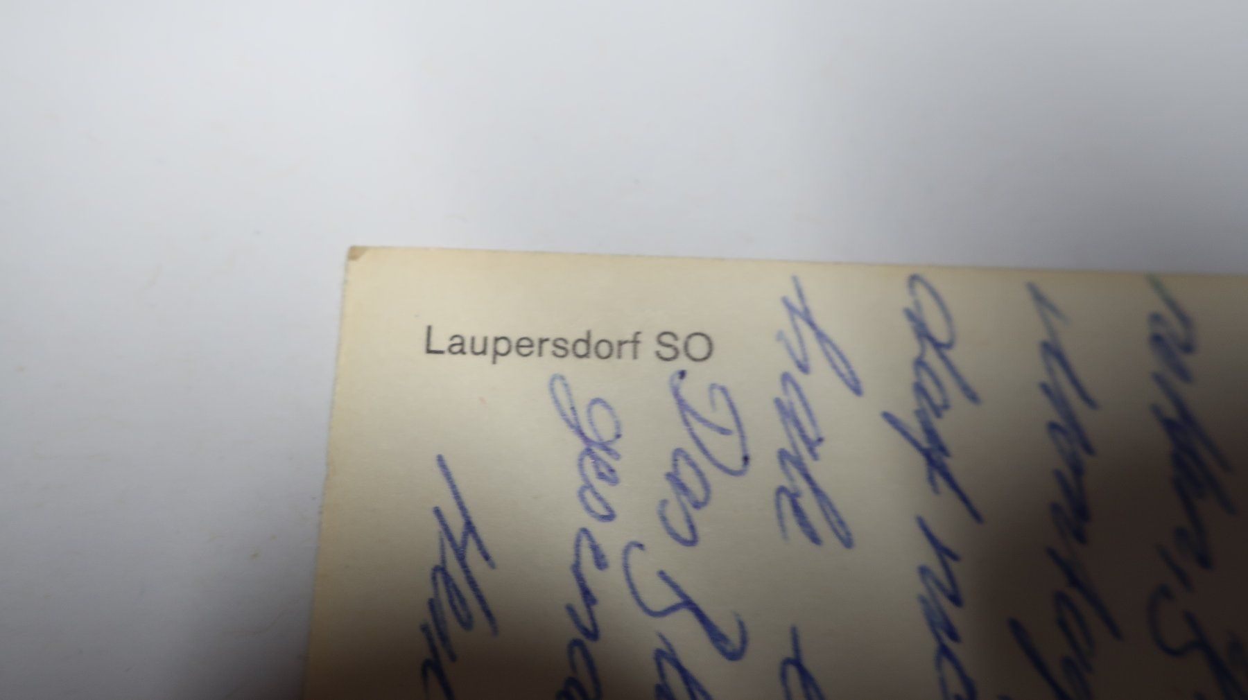Cartoline postali: Laupersdorf SO  1974 – Usato da Cormoret venduto da Pascalll2001 6